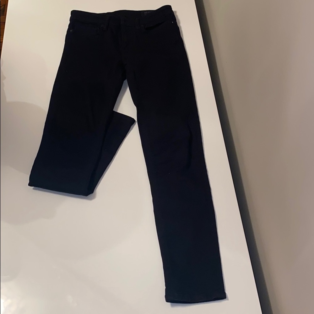 All Saints jet black skinny jeans